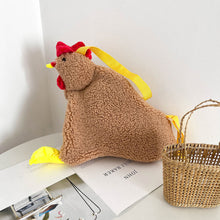 Last inn bildet i Galleri-visningsprogrammet, Morsom Kylling Skulder-Veske med Ben