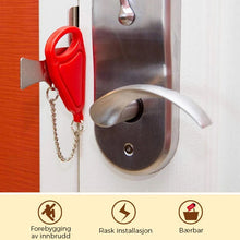 Last inn bildet i Galleri-visningsprogrammet, Bærbar Sikkerhetsdørlås