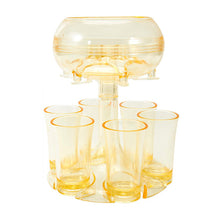 Last inn bildet i Galleri-visningsprogrammet, 6 Shot Glass Dispenser og holder