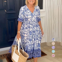 Last inn bildet i Galleri-visningsprogrammet, Lady Summer V-hals Bohemian Dress