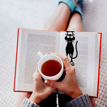 Last inn bildet i Galleri-visningsprogrammet, Cutout Black Kitten Bookmark