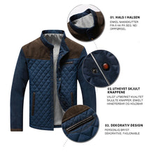 Last inn bildet i Galleri-visningsprogrammet, Løs stående kragejakke for menn