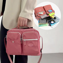 Last inn bildet i Galleri-visningsprogrammet, Lett skulderveske med flere lommer