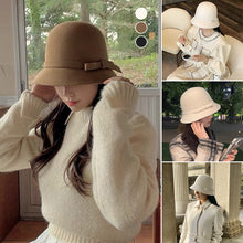 Last inn bildet i Galleri-visningsprogrammet, Fiskerlue i ull i tweed