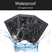 Last inn bildet i Galleri-visningsprogrammet, Waterproof Black Diamond Playing Cards