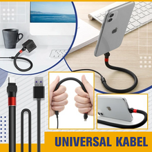 Last inn bildet i Galleri-visningsprogrammet, 3-i-1 telefonholder universalkabel