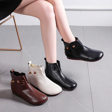 Last inn bildet i Galleri-visningsprogrammet, Retro myke firkantede støvletter