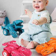 Last inn bildet i Galleri-visningsprogrammet, Transformerende dinosaur lekebil