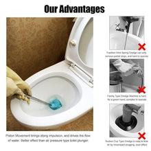 Last inn bildet i Galleri-visningsprogrammet, Powerful Toilet Plunger (for Siphon-Type)