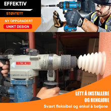 Last inn bildet i Galleri-visningsprogrammet, Støvdeksel til elektrisk slagborevern