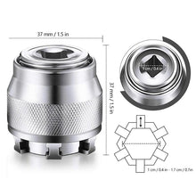 Last inn bildet i Galleri-visningsprogrammet, Justerbar stikknøkkel