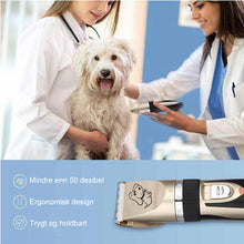 Last inn bildet i Galleri-visningsprogrammet, Profesjonell oppladbar dyrehårtrimmer