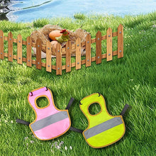 Last inn bildet i Galleri-visningsprogrammet, Justerbar kyllingsele Refleksvest for høne kjæledyr