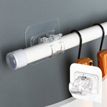 Last inn bildet i Galleri-visningsprogrammet, Transparent klemme for oppheng av stang