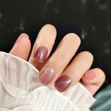 Last inn bildet i Galleri-visningsprogrammet, Mysterious Cat Eye Nail Patch with Jelly Gum, 24 pcs