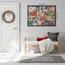 Last inn bildet i Galleri-visningsprogrammet, Julekalenderpuslespill 1000 brikker