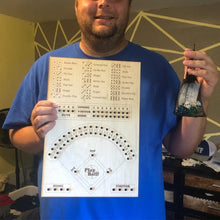 Last inn bildet i Galleri-visningsprogrammet, Baseball terningbrettspill