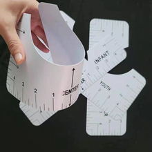 Last inn bildet i Galleri-visningsprogrammet, T-skjorte linjal guide verktøy