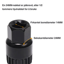 Last inn bildet i Galleri-visningsprogrammet, Verktøy For Fjerning Av Bunnbraketsykkel