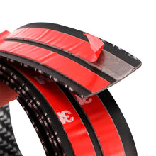 Last inn bildet i Galleri-visningsprogrammet, Bil karbonfiber terskel klistremerke