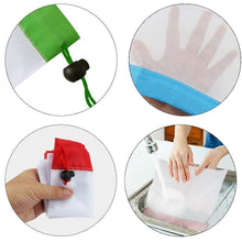 Last inn bildet i Galleri-visningsprogrammet, Økologisk og gjenbrukbar bærbar pose, 12 stykker