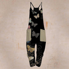 Last inn bildet i Galleri-visningsprogrammet, Uformell Jumpsuit med Stropper og Lommer