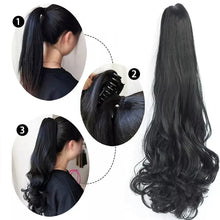 Last inn bildet i Galleri-visningsprogrammet, Lang og krøllet hestehale parykk