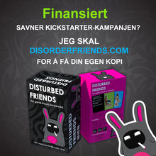 Last inn bildet i Galleri-visningsprogrammet, Disturbed Friends Play Card