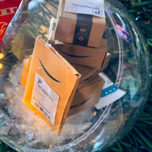 Last inn bildet i Galleri-visningsprogrammet, Juletre dekorasjon gjennomsiktig ball