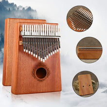 Last inn bildet i Galleri-visningsprogrammet, Kalimba Tommelpiano med 17 tangenter