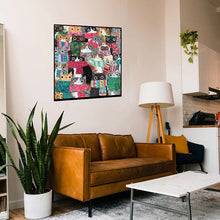 Last inn bildet i Galleri-visningsprogrammet, Wintry Cats 500 brikker puslespill