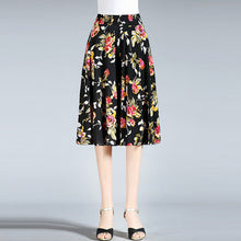 Last inn bildet i Galleri-visningsprogrammet, Kvinners vintage stil culottes med brede ben