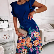 Last inn bildet i Galleri-visningsprogrammet, Kjole med blomster-trykk