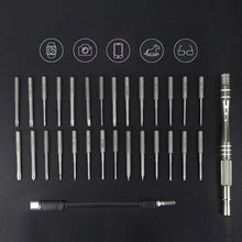 Last inn bildet i Galleri-visningsprogrammet, Profesjonelt verktøysett med skrutrekkersett