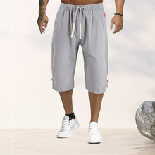 Last inn bildet i Galleri-visningsprogrammet, Cotton and Linen Five Point Tie Shorts