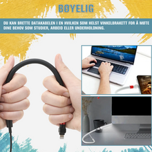 Last inn bildet i Galleri-visningsprogrammet, 3-i-1 telefonholder universalkabel