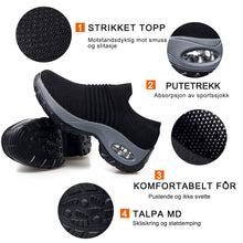 Last inn bildet i Galleri-visningsprogrammet, Pustende luftpute utendørs sko