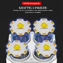 Last inn bildet i Galleri-visningsprogrammet, 4 lampeperler LED multifunksjons lommelykt med sterkt lys