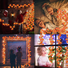 Last inn bildet i Galleri-visningsprogrammet, LED gresskar lønneblad dekorasjonslys