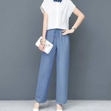 Last inn bildet i Galleri-visningsprogrammet, Løs fritidsbukse i issilke