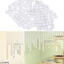 Last inn bildet i Galleri-visningsprogrammet, Modern 3D Self Adhesive Mirror Tile Square Wall Stickers
