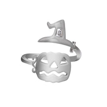 Last inn bildet i Galleri-visningsprogrammet, Halloween gresskar lampe heks ringer