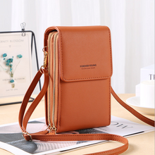 Last inn bildet i Galleri-visningsprogrammet, Stor Kapasitet Elegant Crossbody Berøringsskjerm Telefonpose
