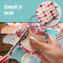 Last inn bildet i Galleri-visningsprogrammet, Teppes i lappeteknikk  mal sett