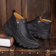Last inn bildet i Galleri-visningsprogrammet, Men's high top side zip boots