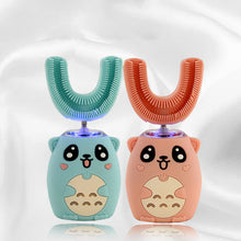 Last inn bildet i Galleri-visningsprogrammet, Elektrisk U-formet tannbørste for barn