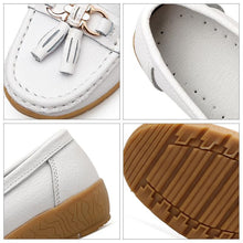 Last inn bildet i Galleri-visningsprogrammet, Pustende Loafers i Skinn for Kvinner