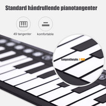 Last inn bildet i Galleri-visningsprogrammet, Sammenrullbart Digitalt Piano