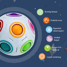 Last inn bildet i Galleri-visningsprogrammet, Magisk regnbue ball rubiks kube