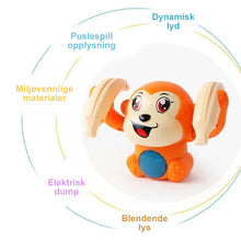 Last inn bildet i Galleri-visningsprogrammet, Elektrisk rullende ape trekk-opp-leke